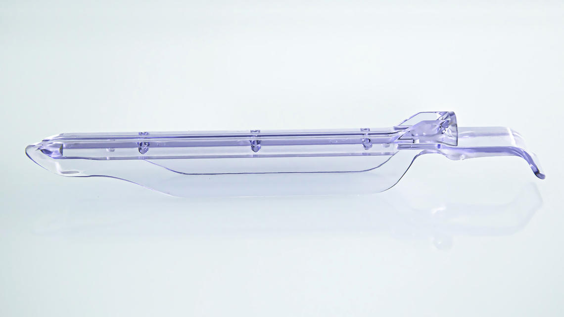 Single use needle guide