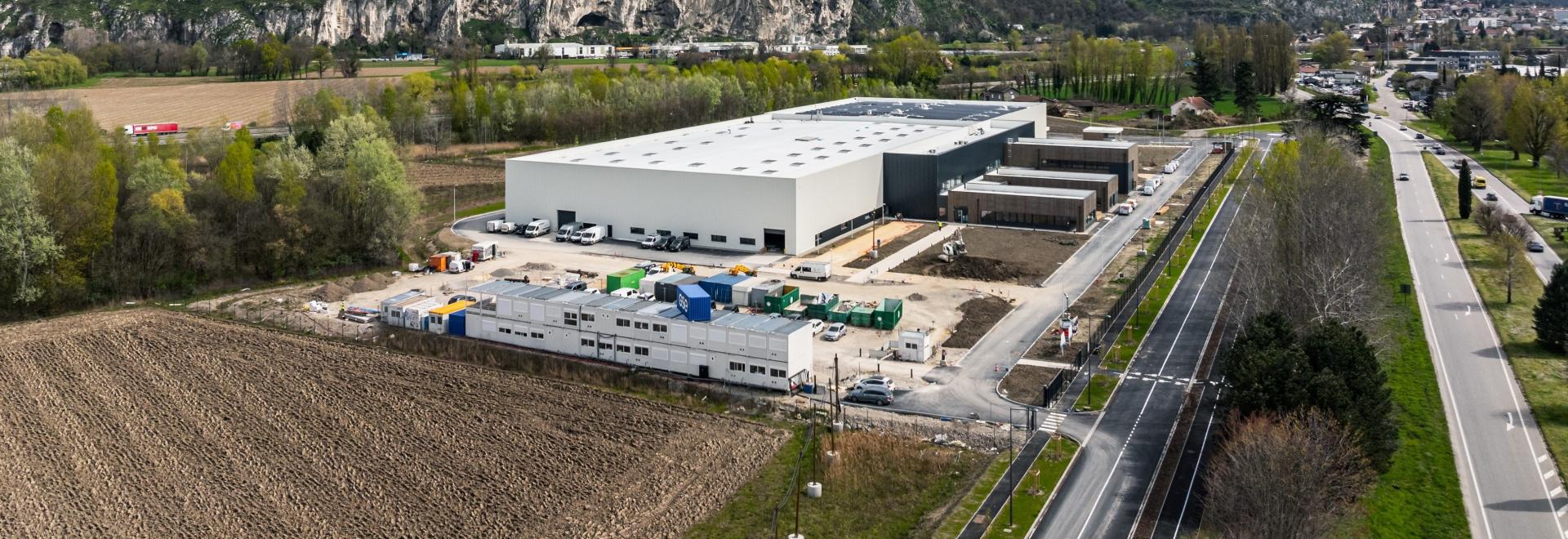 Construction of the new ARaymond production site in Centr'Alp near Grenoble - ARaymond